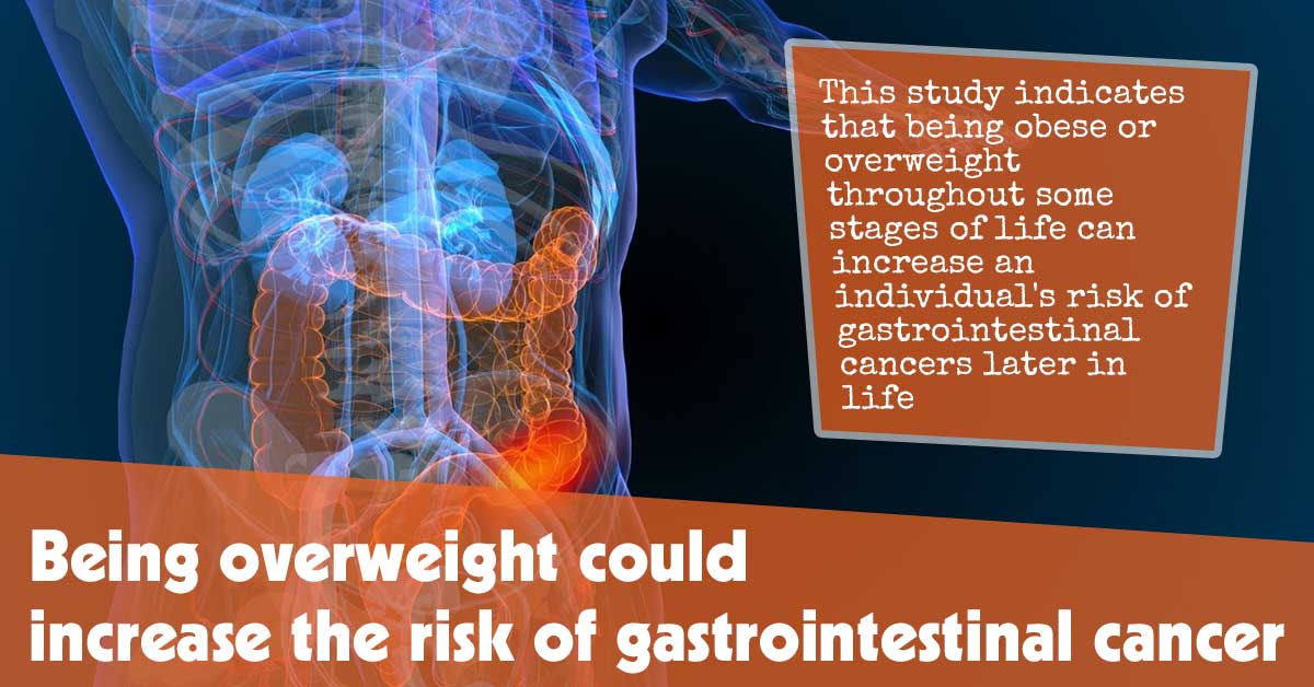 Link Between Overweight and Increased Risk of Gastrointestinal Cancer