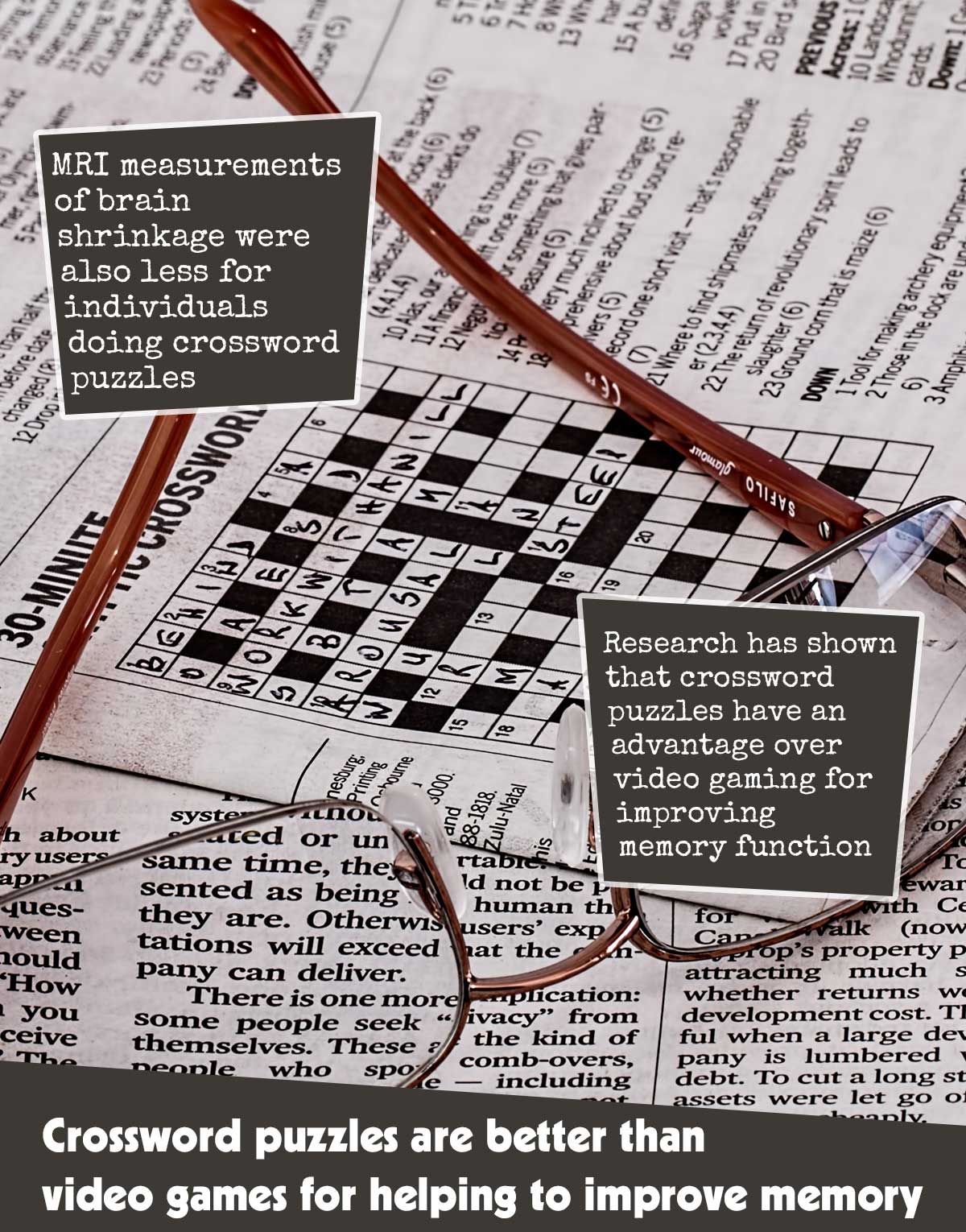 Boosting Memory with Crossword Puzzles: A Better Alternative to Video Games